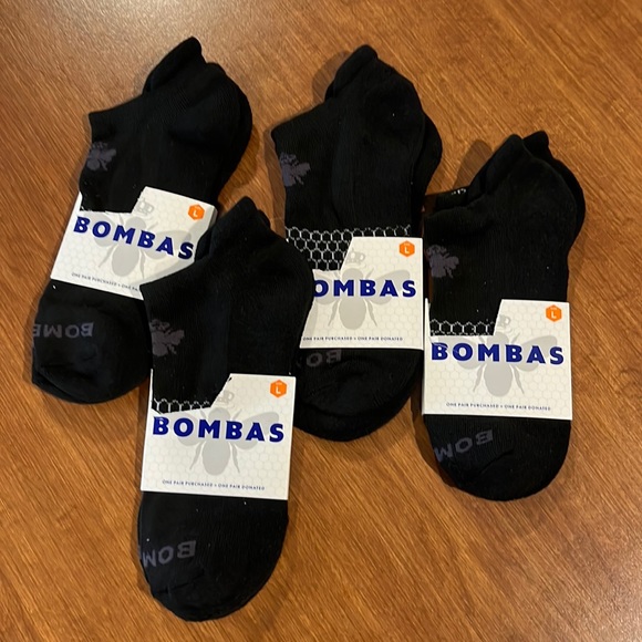 Bombas Underwear & Socks Bombas Bundle Of 4 Pair Of Size Large